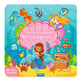 TROTSCH - Zeemeermin Sticker Kleurboek Kunst en Ambachten - Duitse Editie