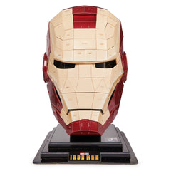4D Build Marvel Iron Man 3D Puzzle Model Kit with Stand 96 Pcs Construction Set Toy