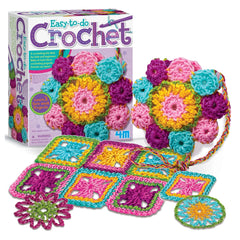 4M - Beginner Crocheting Kit - Arts & Crafts - 8+ - 4M02737
