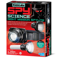 4M - KidzLabs Spy Science Nachtmissie Spylite - Speelsets