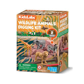 4M - KidzLabs Wildlife Animals Digging Kit Educational