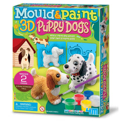 4M - Mould & Paint - 3D Puppy Dogs - Knutselen - 5 - 4MOULD&PAINT - 4M04784