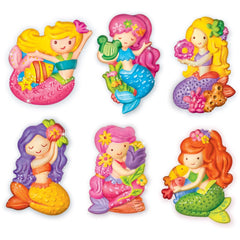 4M - Mould-and-Paint-Mermaid-Magnets - Knutselen en Ambachten