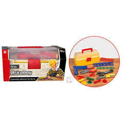 Toys Garden - Bricoboy Gereedschapskist 15 Stuks - Doen alsof Beroepen & Rollenspel
