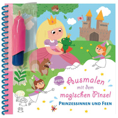ARENA - Ausmalen-mit-dem-magischen-Pinsel - Books - German Edition