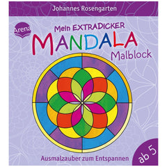 ARENA - My Extra Thick Mandala Coloring Book - Books - German Edition