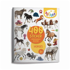 Artista - Sticker Book Horses - Arts & Crafts - Italian Edition