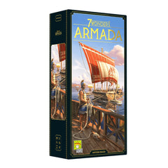 Asmodee - 7 Wonders - Armada - Board Games - Age +10 - STR8044 - Multi Language Edition