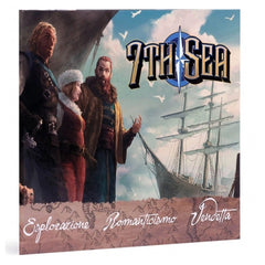 Asmodee - 7th Sea Game Master Screen - Board Games - Age +14 - Accessory - STR2901 - Italian Edition