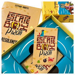 Asmodee - Escape Box – Pirati - Board Games - Age +8 - STR8473 - Italian Edition