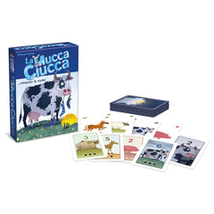 Asmodee - La Mucca Ciucca - Bordspellen - +8 - Leuk Kaartspel - STR8054 - Italiaanse Editie