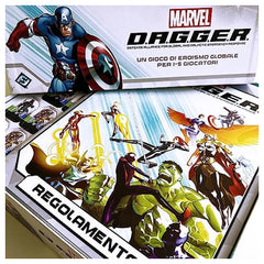 Asmodee - Marvel D.A.G.G.E.R. - Bordspellen - 12+ - STR9137 - Italiaanse Editie