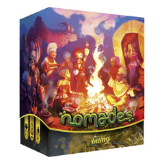Asmodee - Nomadi - Kaartspellen - +8 - Gezelligheid voor het gezin - STR8486 - Italiaanse Editie