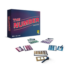Asmodee - The Number - Board Games - Age +8 - STR8422 - Italian Edition