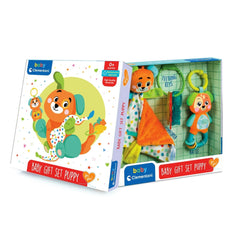 Baby Clementoni - Doudou Baby Cadeauset Puppy Sorteer- en Stapel Speelgoed