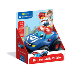 Baby-Clementoni - Elia-Politieauto - Baby-Activiteitsspeelgoed