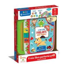 Baby Clementoni - Il mio libro parlante cucù Amici animali - Educational Toys - +12M - CLM17550 - Italian Edition