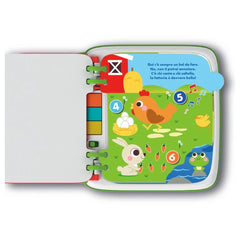 Baby Clementoni - Il mio libro parlante cucù Amici animali - Educational Toys - +12M - CLM17550 - Italian Edition
