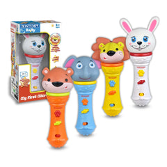 Bontempi - Baby Karaoke Microphone - Educational Musical Instruments - Age +2 - 54033753