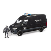 Bruder - MB Sprinter Police Special Forces - 1:16 Scale Emergency Toy Vehicle and Figure - Age +4 - Play Vehicles