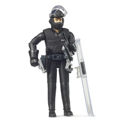 Bruder - bworld Special Forces Police Officer Toy Figure - Age +4 - Action & Toy Figures