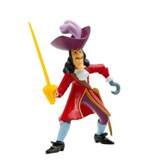 Bullyland - Disney - Kapitein Haak Speelfiguur 10 cm - Peter Pan Avonturen - Actie- en Speelfiguren