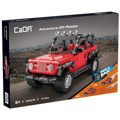 CaDA - Avontuurlijke Off-Roader Jeep - Constructiespeelgoed