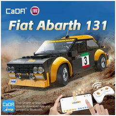 CaDA - Blade Fiat Abarth 131 Dual Mode Controller Bouwset Speelgoed
