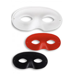 Carnival Toys - Grote Fluffy Domino Masker In Assorted Kleuren Voor Leuke Verkleed Spel - Doe-Vakanties En Rollenspellen