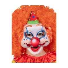 Carnival Toys - Kleurrijke Clown Stoffen Masker Voor Leuk Verkleden En Creatief Spelen - Doen alsof Beroepen En Rollenspellen
