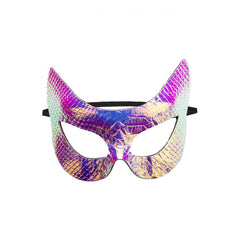 Carnival Toys - Metallic Roze Kattenmasker Voor Leuke Verkleedpartijen En Creatief Spel - Doen alsof Beroepen En Rollenspel