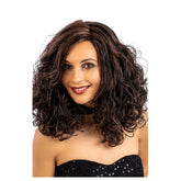 Carnival Toys - Pretend Professions - Wavy Brown Black Wig - Adult - Cosplay