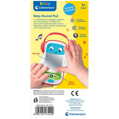 Clementoni - Baby-Musical-Pod - Baby-Activiteitsspeelgoed