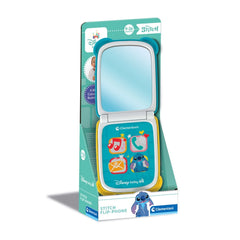 Clementoni - Disney-Stitch-Flip-Phone - Baby-Activity-Toys