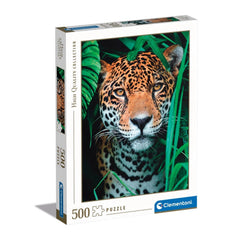 Clementoni High Quality Collection - Jaguar In The Jungle 500 Pcs Puzzle
