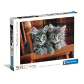 Clementoni High Quality Collection - Kittens 500 Stukjes Puzzel