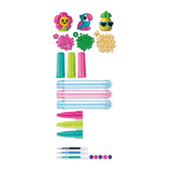 Clementoni - IDEA-Create-Your-Pens-Tropical - Kunst & Ambachten