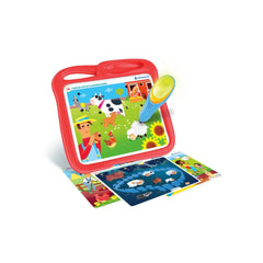 Clementoni - Mijn Eerste Sapientino Iedereen Op De Boerderij Baby Activiteitenspeelgoed - Italiaanse Editie