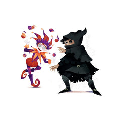 Clementoni - L'Uomo Nero Kaartspellen - Italiaanse Editie