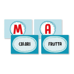 Clementoni - Nomi Cose Città Kaartspellen - Italiaanse Editie