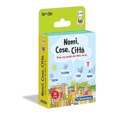 Clementoni - Nomi Cose Città Kaartspellen - Italiaanse Editie
