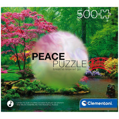 Clementoni Peace - Raindrops Lullaby 500 Stukjes Puzzel