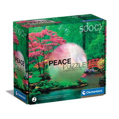 Clementoni Peace - Raindrops Lullaby 500 Stukjes Puzzel
