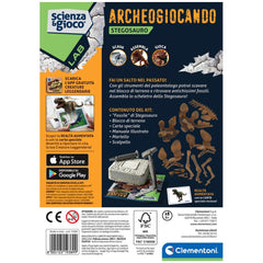 Clementoni - Scienza-Gioco-LAB-ArcheoGiocando-Stegosauro - Speelsets