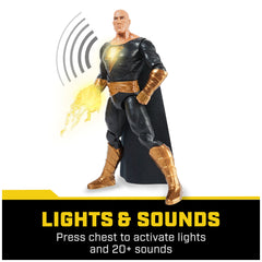 DC Comics Black Adam Actiefiguur met Geluiden 30 cm