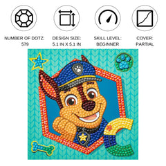 DIAMOND DOTZ - DOTZIES PAW PATROL Chase Diamond Painting - Arts & Crafts