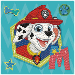 DIAMOND DOTZ - DOTZIES PAW PATROL Marshall Diamant Schilderen - Kunst & Ambachten