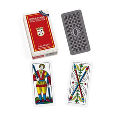 Dal Negro - Bresciane Pro Cards N.89 - Red Case - 52 Cards