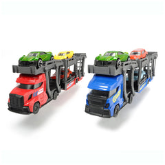 Dickie - Auto Transporter Laat Het Plezier Rollen Speelvoertuigen