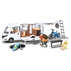 Dickie - Hymer Camper Pop Up Set Speelvoertuigen